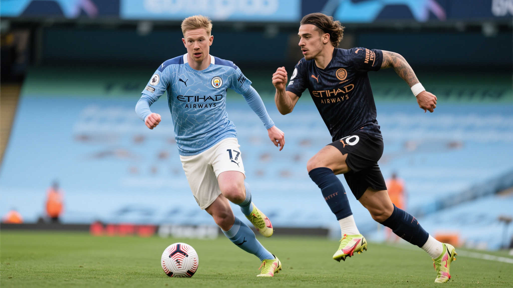 曾几何时，两位英超巨星——德布劳内与杰克·格拉利什